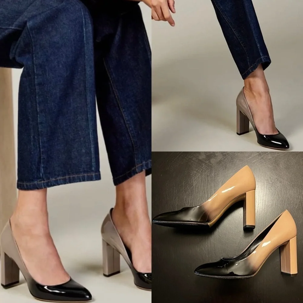 M. GEMI The Lustro 90mm Shoes size 39 Ombré